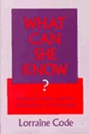 Front cover_What Can She Know?