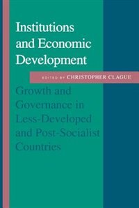 Front cover_Institutions and Economic Development