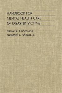 Couverture_Handbook for Mental Health Care of Disaster Victims