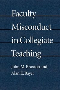Couverture_Faculty Misconduct in Collegiate Teaching