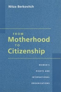 Couverture_From Motherhood to Citizenship