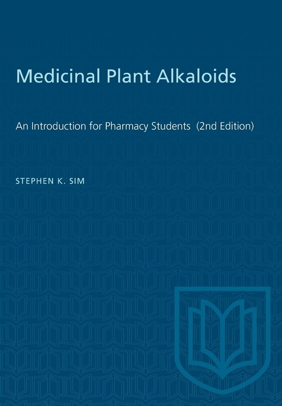 Front cover_Medicinal Plant Alkaloids