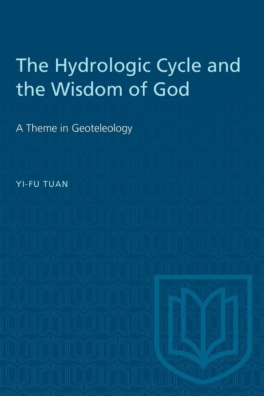 Front cover_The Hydrologic Cycle and the Wisdom of God