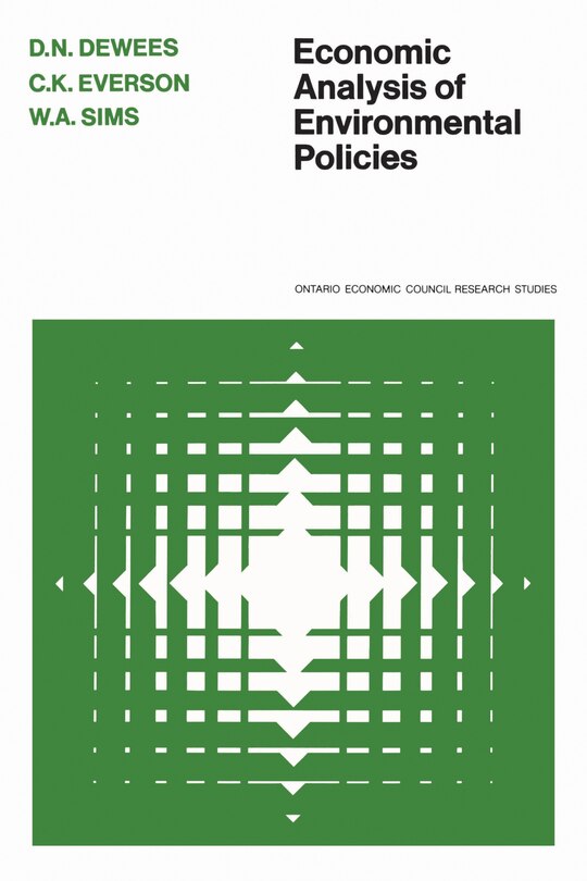 Couverture_Economic Analysis of Environmental Policies