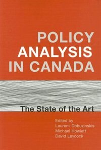 Front cover_Policy Analysis in Canada