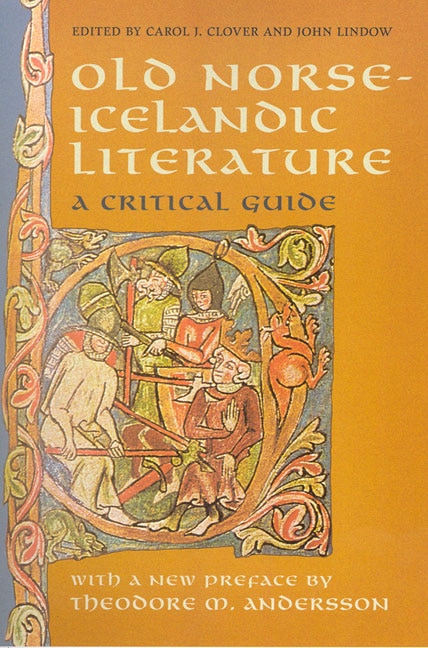 Front cover_Old Norse-Icelandic Literature