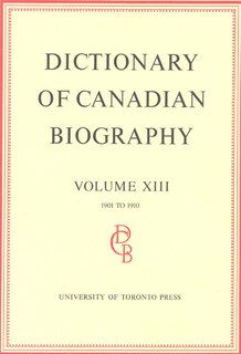 Front cover_Dictionary of Canadian Biography / Dictionaire Biographique du Canada