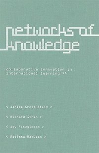 Front cover_Networks of Knowledge