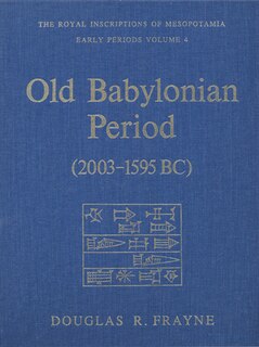 Couverture_Old Babylonian Period (2003-1595 B.C.)