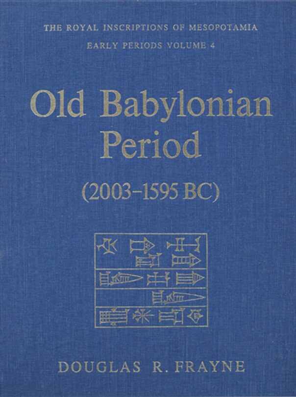 Couverture_Old Babylonian Period (2003-1595 B.C.)
