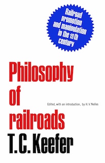 Front cover_Philosophy of railroads and other essays