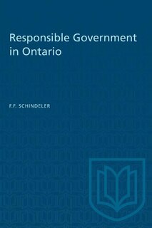 Couverture_Responsible Government in Ontario