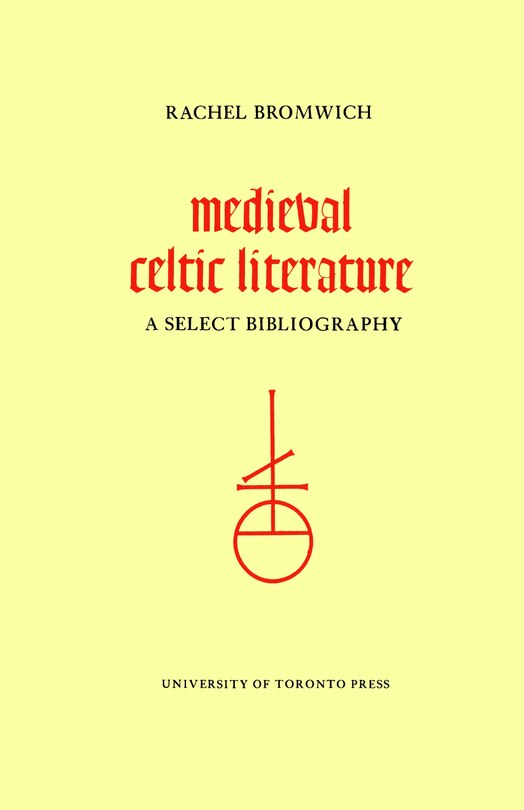 Front cover_Medieval Celtic Literature