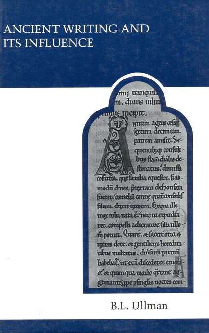 Front cover_Ancient Writing and its Influence