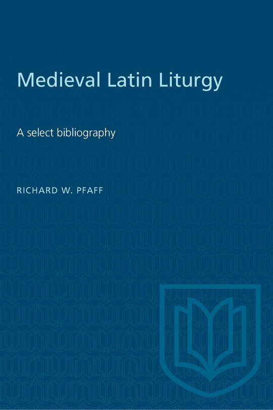 Front cover_Medieval Latin Liturgy