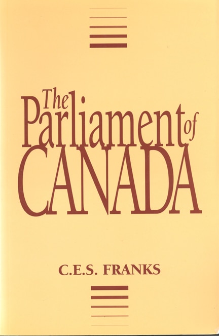 Front cover_The Parliament of Canada