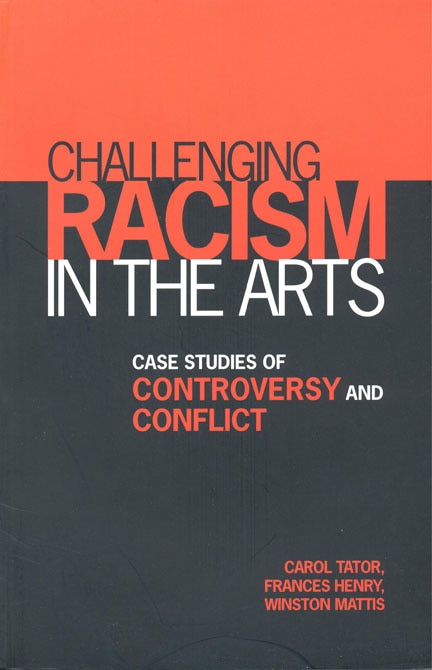 Front cover_Challenging Racism in the Arts
