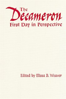 Front cover_The Decameron First Day in Perspective