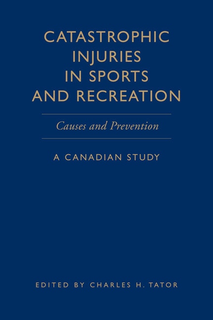 Front cover_Catastrophic Injuries in Sports and Recreation