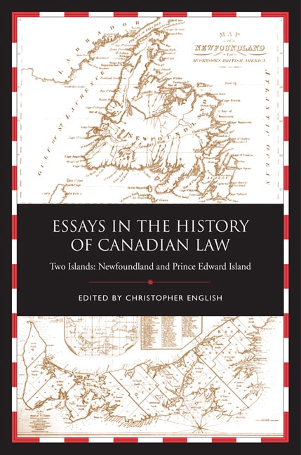 Front cover_Essays in the History of Canadian Law, Volume IX