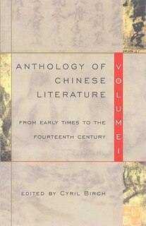Front cover_Anthology of Chinese Literature: Volume I