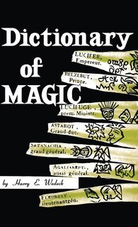 Couverture_Dictionary of Magic
