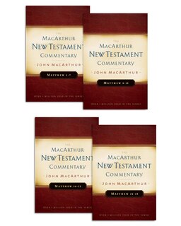 Couverture_Matthew 1-28 Macarthur New Testament Commentary Four Volume Set