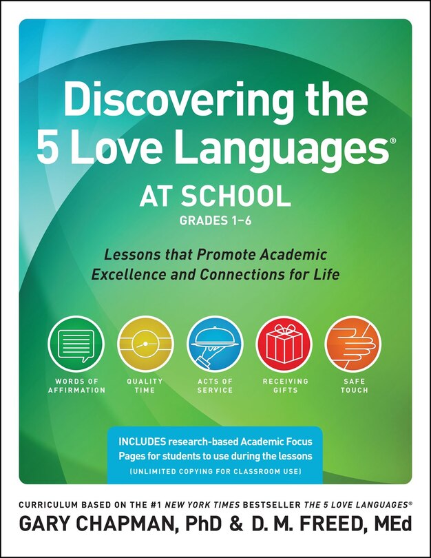 Front cover_Discovering The 5 Love Languages At School (grades 1-6)