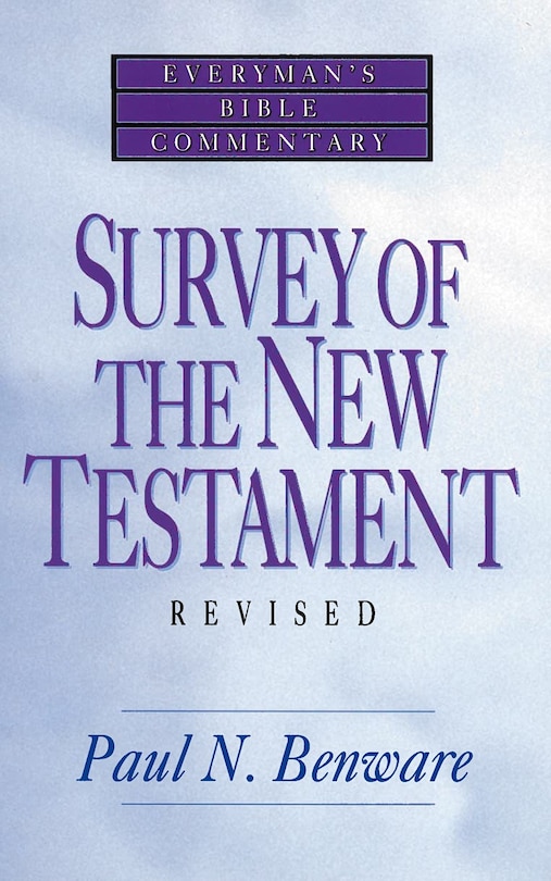 Couverture_Survey of the New Testament- Everyman's Bible Commentary