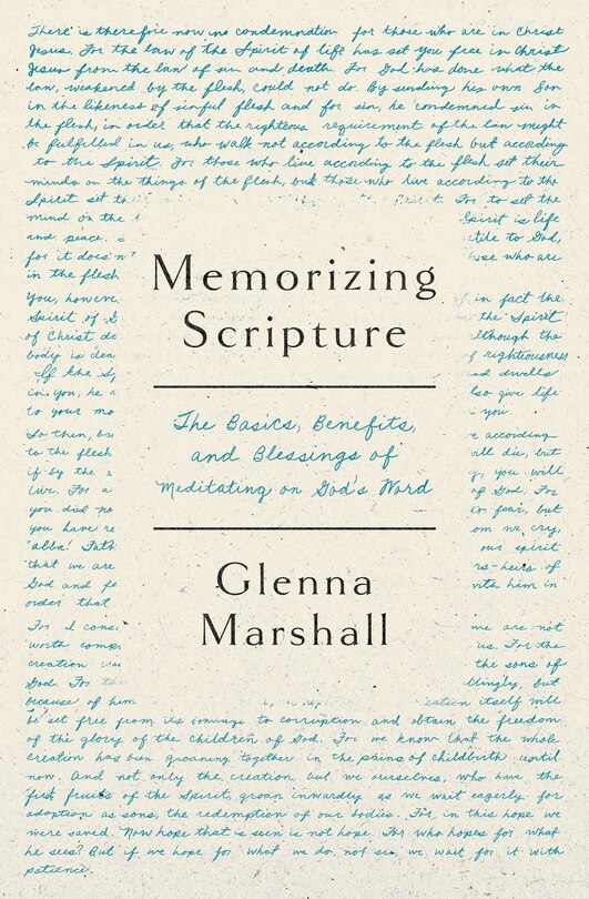 Front cover_Memorizing Scripture