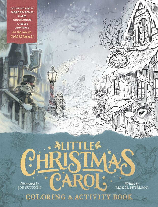 Couverture_Little Christmas Carol Coloring & Activity Book