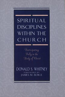 Front cover_SPIRITUAL DISCIPLINES WITHIN THE CHURCH