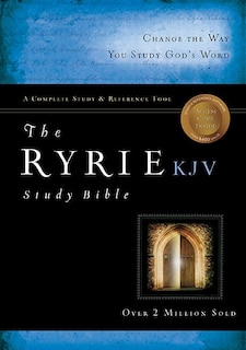 Couverture_The Ryrie KJV Study Bible Bonded Leather Black Red Letter