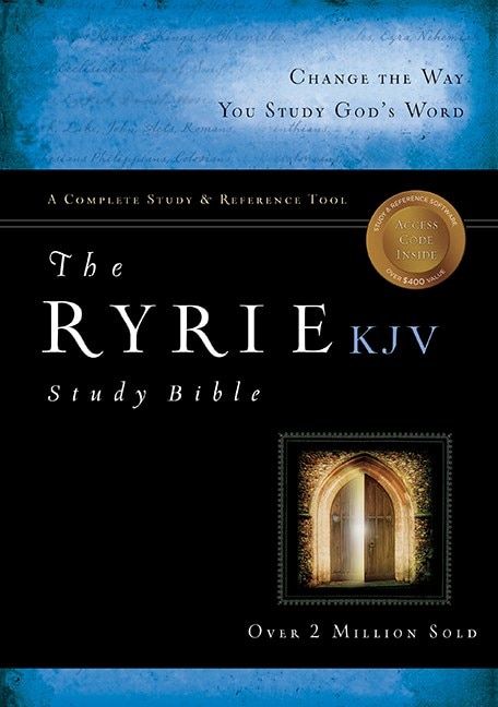 Couverture_The Ryrie KJV Study Bible Bonded Leather Black Red Letter