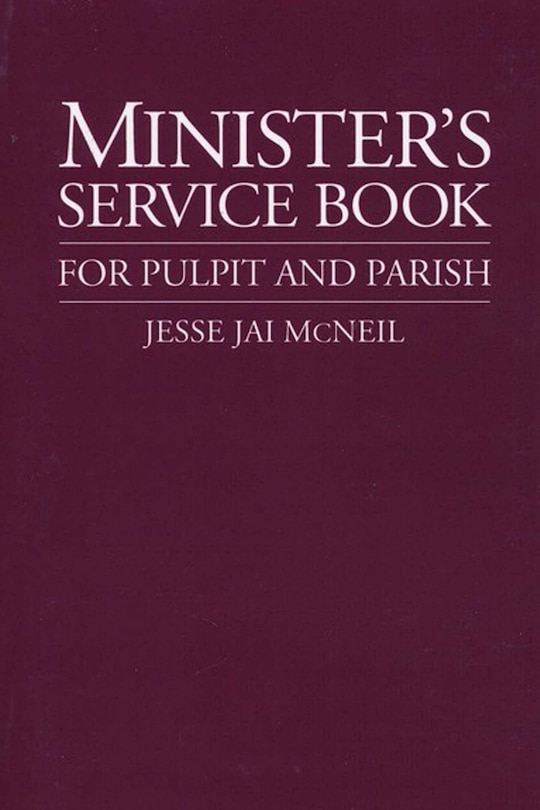 Couverture_Minister's Service Book