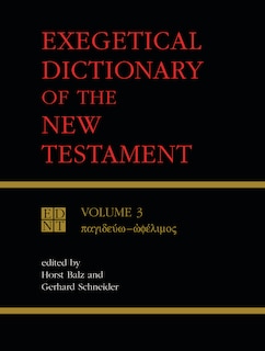 Front cover_Exegetical Dictionary of the New Testament, Vol. 3