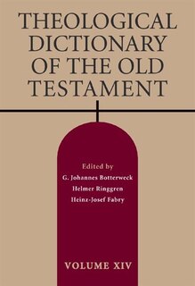 Front cover_Theological Dictionary Of The Old Testament, Volume Xiv