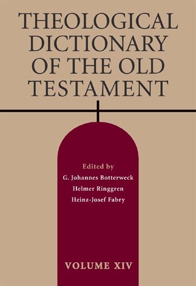 Front cover_Theological Dictionary Of The Old Testament, Volume Xiv