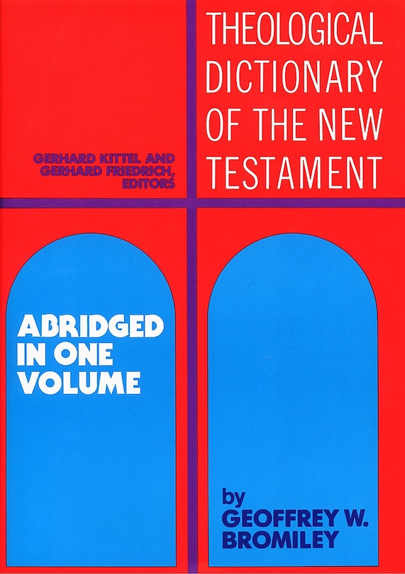 Couverture_Theological Dictionary of the New Testament