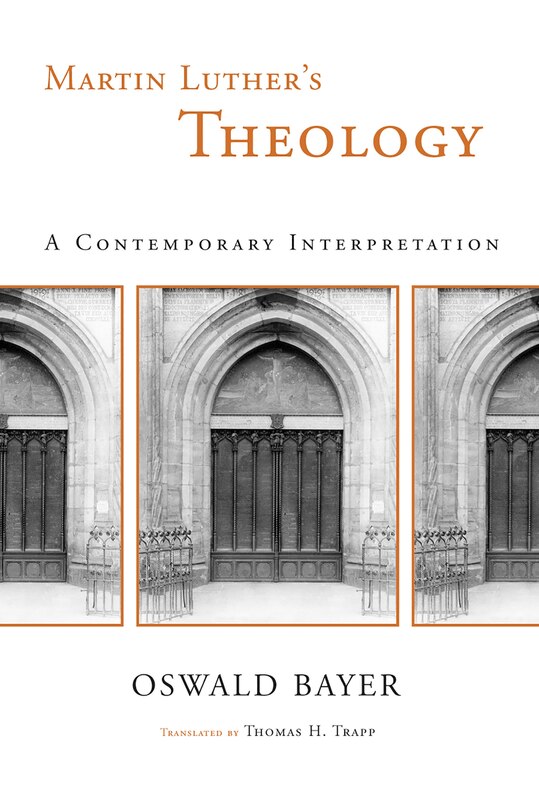 Front cover_Martin Luther's Theology