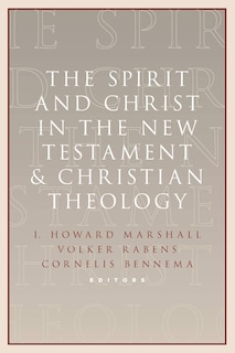 Couverture_The Spirit And Christ In The New Testament And Christian Theology