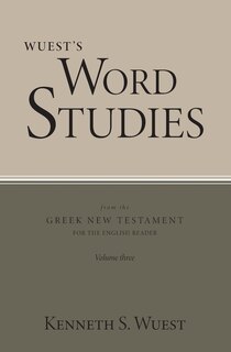 Front cover_Word Studies in the Greek New Testament, volume 3