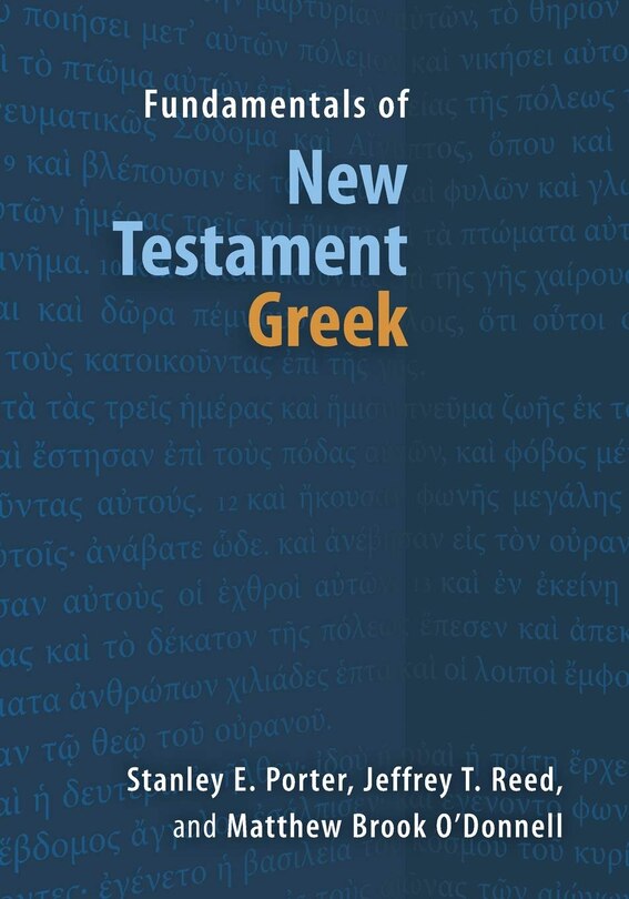 Front cover_Fundamentals of New Testament Greek