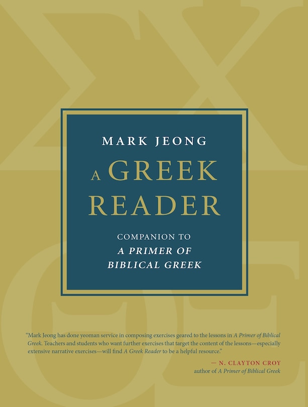 Front cover_A Greek Reader