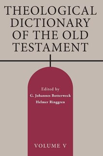 Couverture_Theological Dictionary of the Old Testament, Volume V