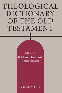 Front cover_Theological Dictionary of the Old Testament, Volume II