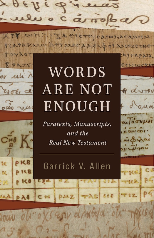 Front cover_Words Are Not Enough