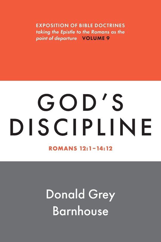 Couverture_Romans, vol 9: God's Discipline