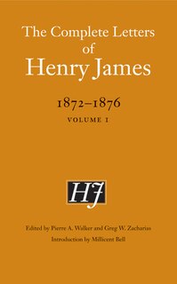 Front cover_The Complete Letters of Henry James, 1872-1876