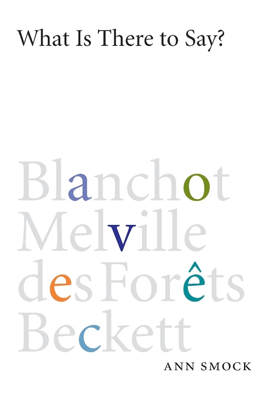 Couverture_What Is There to Say?